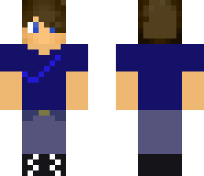 blue nike boy