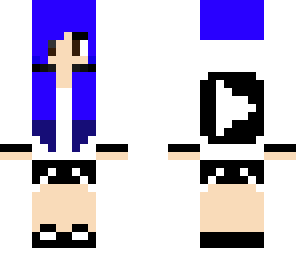 blue girl