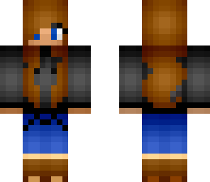 winter girl shaded
