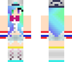 colourful girl