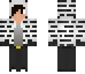 boy zebra skin
