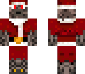 wolf santa