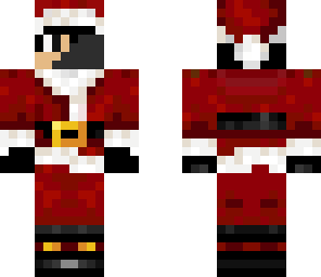masked teen santa