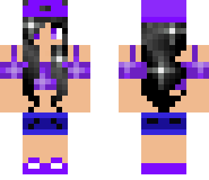 purple skater girl