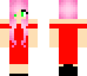red dress