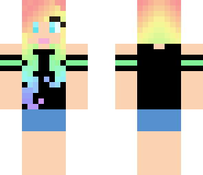 rainbow hair