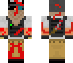 bloody man