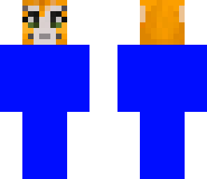 stampy in blue