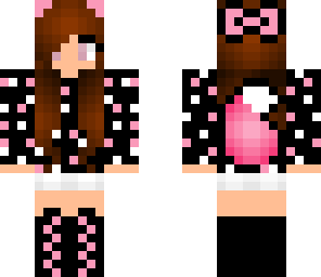 pink fox girl