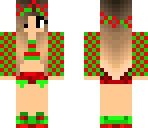 christmas teen girl