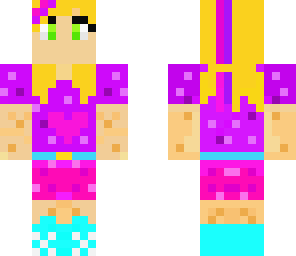 purple girl