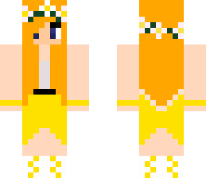 yellow skirt teen