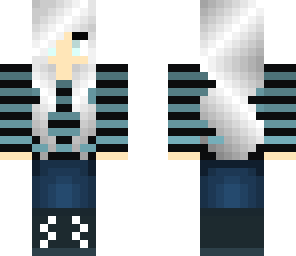 silver haired girl