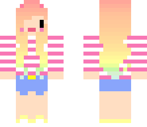 rainbow kitty girl