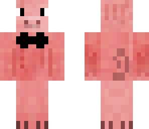pig in a bowtie