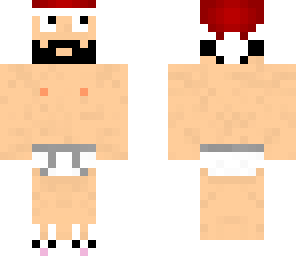 santa hat with beard
