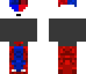 red blue man no hood