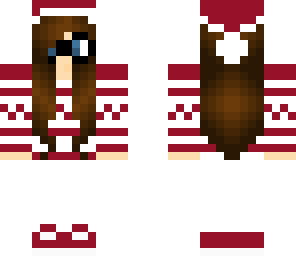 christmas elf girl with glasses