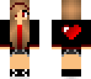 dark red girl
