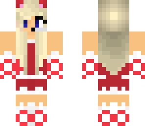 blonde wolf girl
