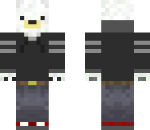 polar bear in a hoodie