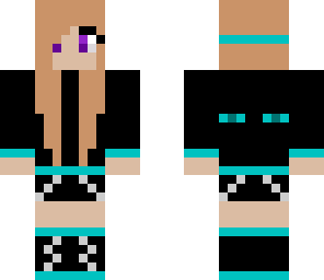 blue ender girl