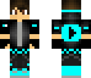 blue youtuber with headphones