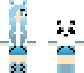 panda-winter girl