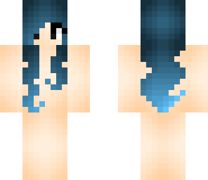 blue hair skin base