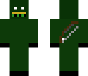 the arrow