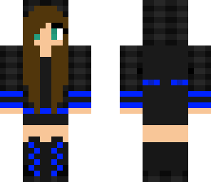 ender girl by werwolflea