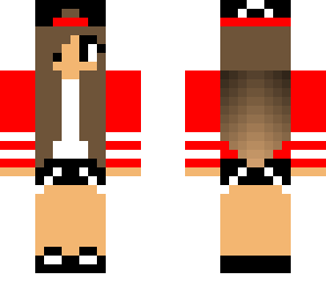 red gamer girl