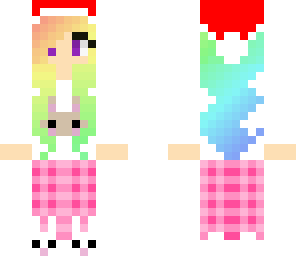 christmas rabbit girl 