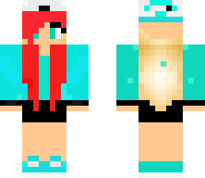  chick with red hair