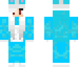 blue bunny girl 