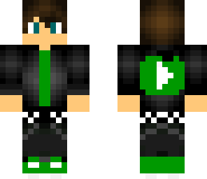 youtube boy green with hoodie