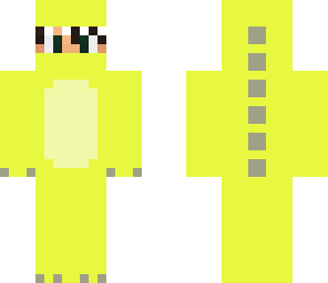yellow dinosaur guy