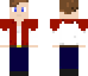 trevor red vest