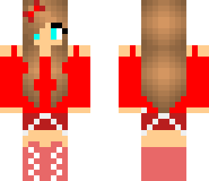 red bow girl