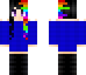 rainbow girl