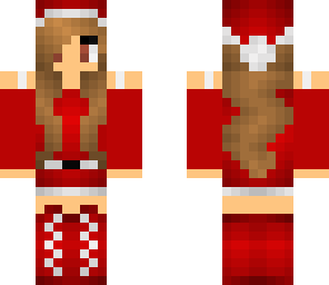 santa girl fixed eyes
