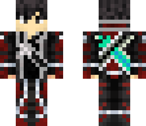 kirito-red and black