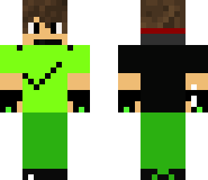 neon and black boy