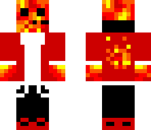 red vested slime lava