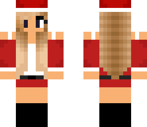 cute santa girl