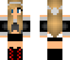 dark santa girl