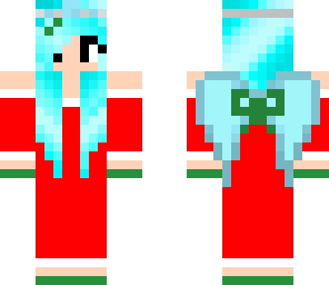 ice girl christmas skin