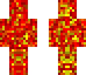 hot colored glitch man