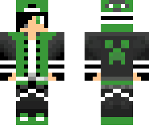 dark green boy with headphones