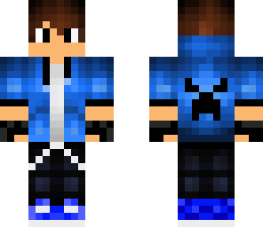 evil creeper blue jacket